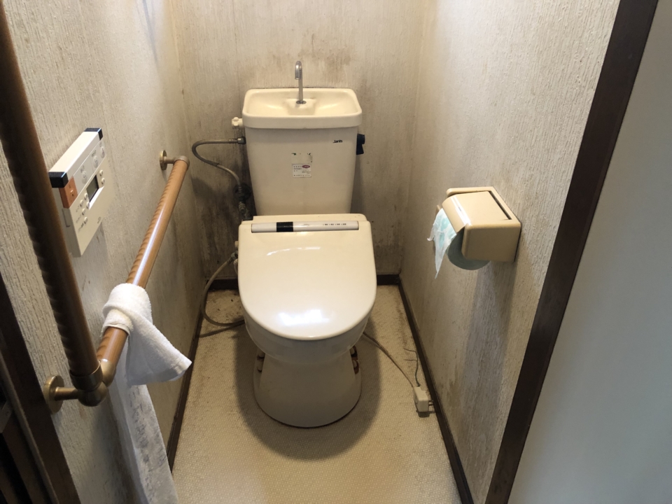 東広島市 簡易水洗トイレリフォーム工事｜ネクストプラン